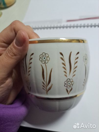 Вазочка сахарница фарфор