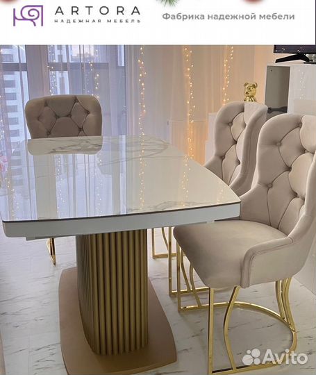 Стол из керамогранита для дома