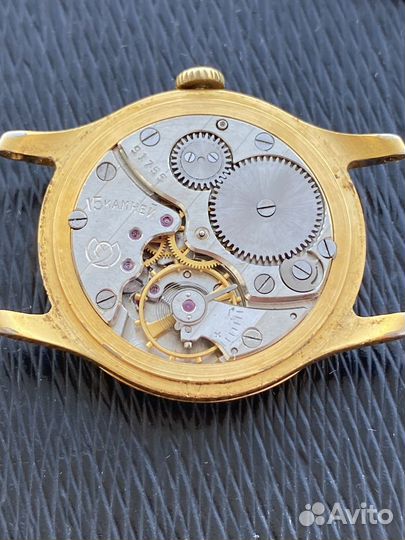 Наручные часы Победа СССР позолота