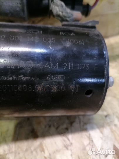 Стартер Volkswagen Golf 6 1.4TSI CAX