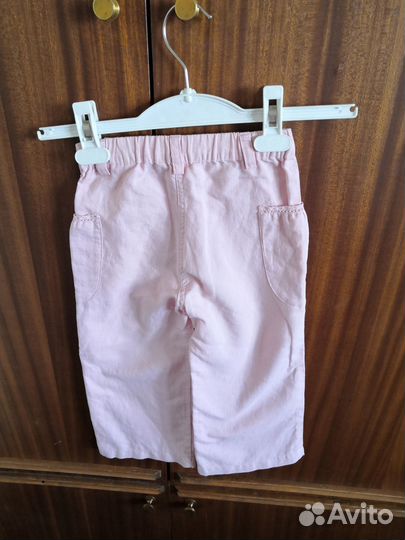 Брюки лен/хлопок