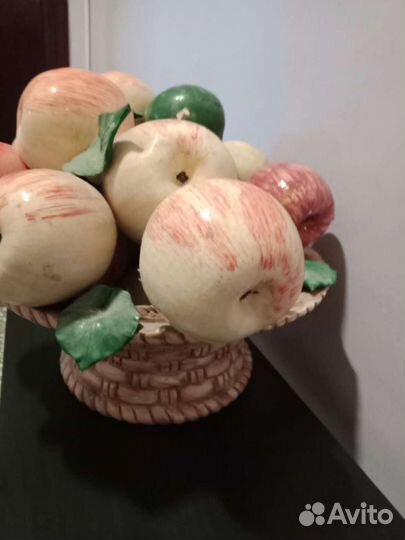 Яблоки керамические