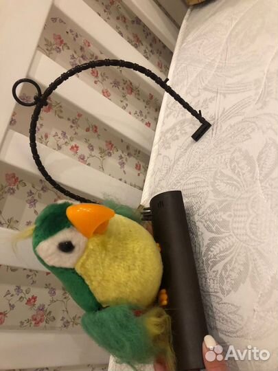 Говорящий попугай игрушка