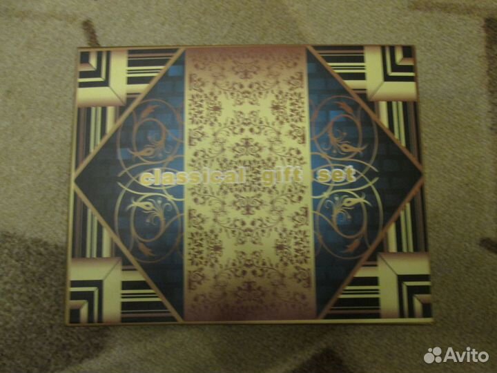 Фляга, зажигалка, ручка, брелок - набор подарочный