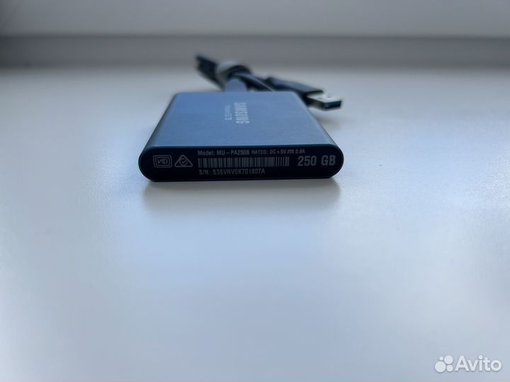 Внешний SSD samsung 256gb