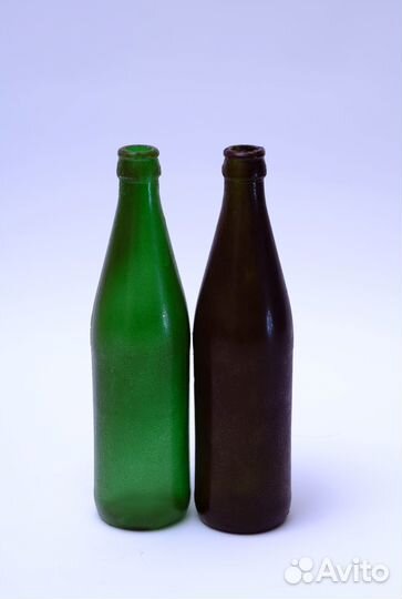 Бутылки из сахарного стекла. Авитодоставка)