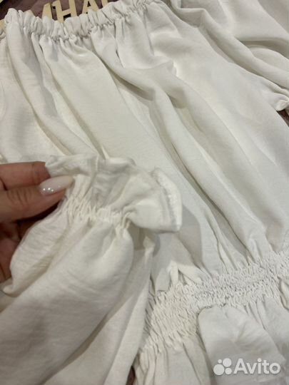 Блузка школьная нарядная 140