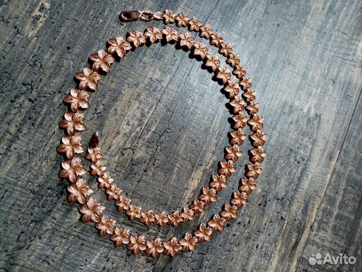 Золотое колье 585