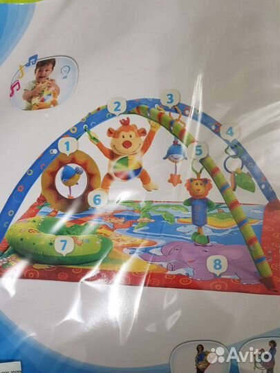 Развивающий коврик tiny love