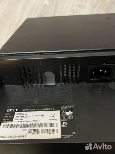 Монитор Asus v223hqv