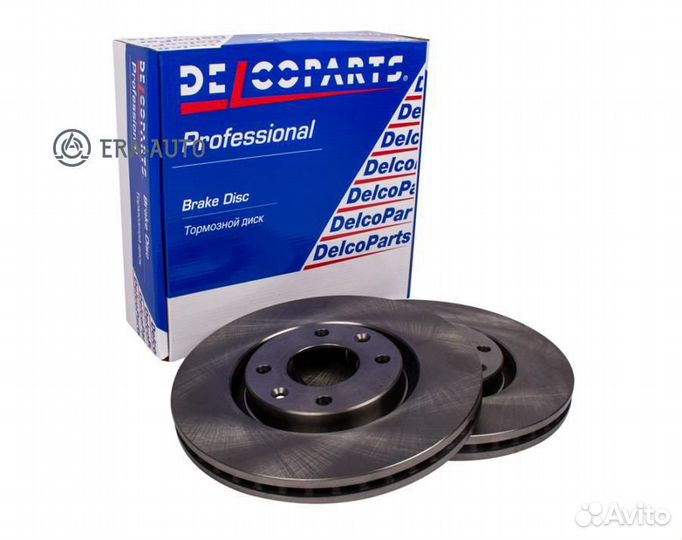Delcoparts 19177376 Диск тормозной передний citroe
