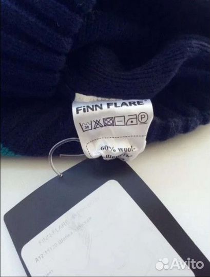 Шапка FiNN flare новая шерсть