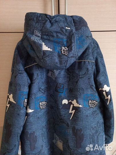 Куртка демисезонная для мальчика 134 и 140