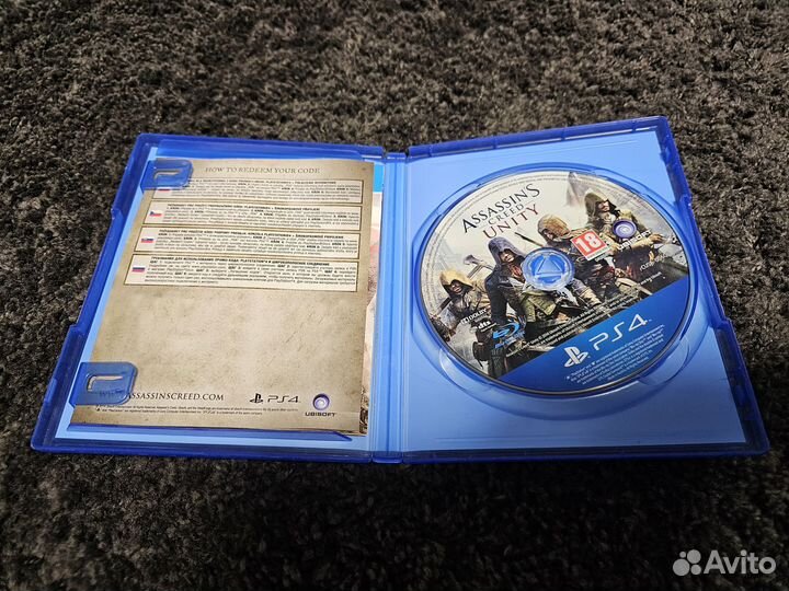 Assassins creed единство ps4