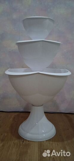 Кашпо каскад напольное для улицы и дома, многоярус