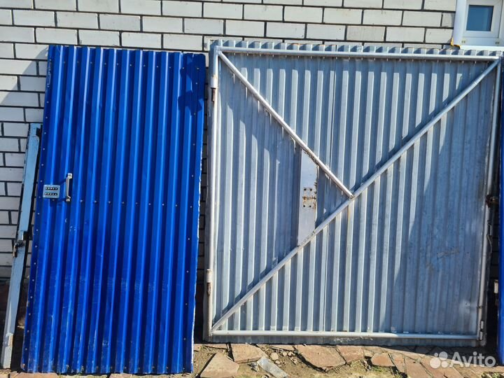 Секционные ворота бу