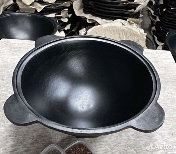 Казан чугунный узбекский