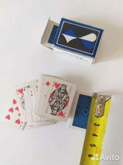 Карты игральные мини, сувенир СССР новые