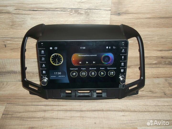 Магнитола Hyundai Santa Fe Android с крутилками