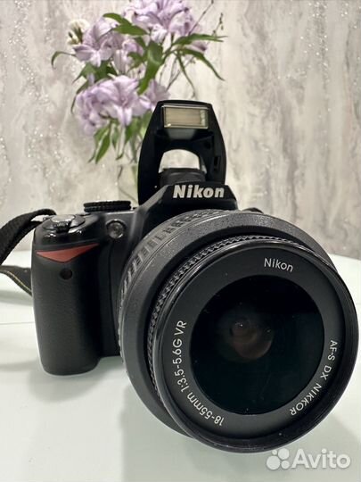 Зеркальный фотоаппарат nikon d3000