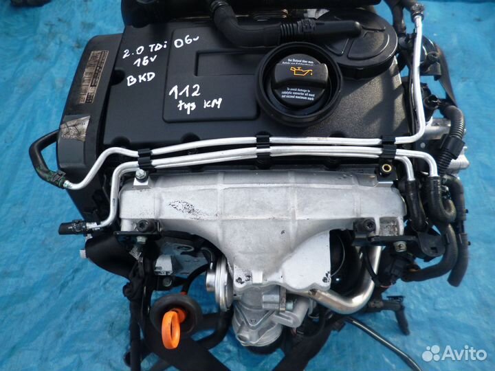 Двигатель Фольксваген Джетта 2.0 TDI BKD