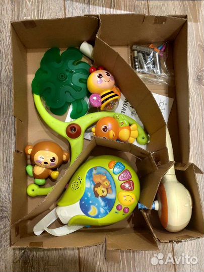 Мобиль на детскую кроватку (музыкальный)