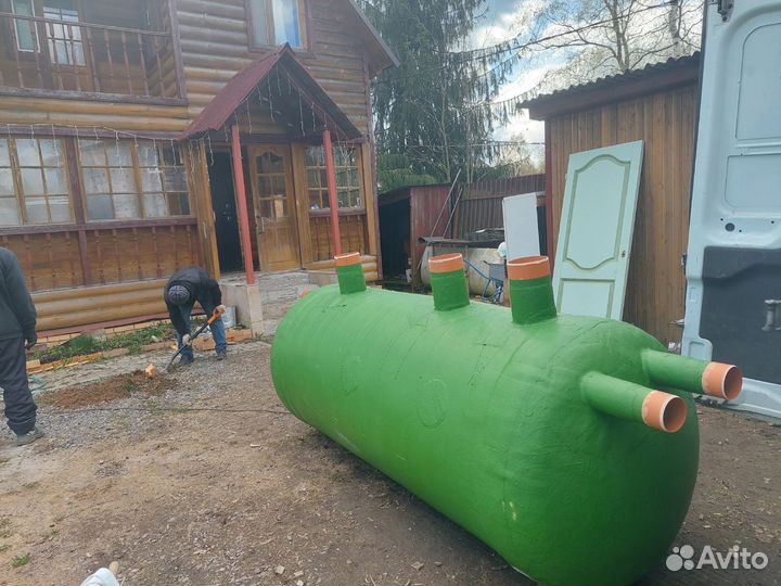 Септик под ключ за 1 день
