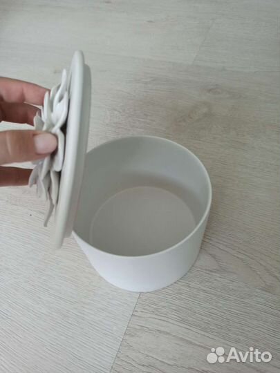 Шкатулка керамическая