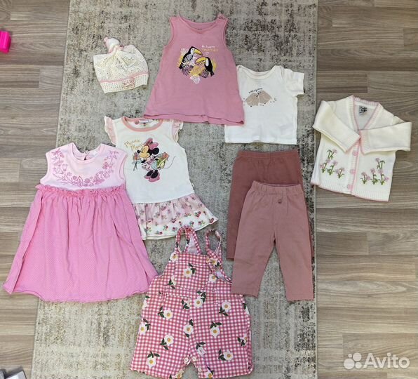 Вещи пакетом на девочку