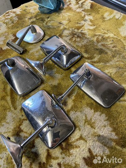 Хром зеркало 2101 2103 2106 СССР дутое