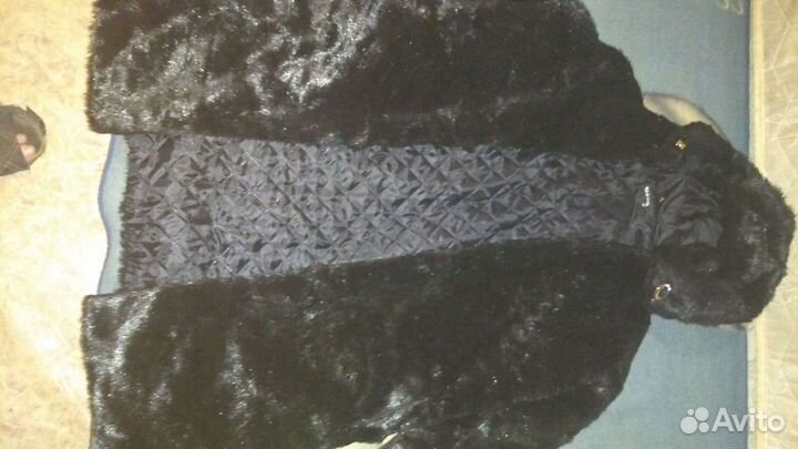 Шуба норковая с капюшоном 48-50