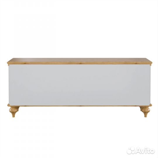 Тумба тв с ящиками белый 