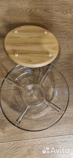 Менажница стекло