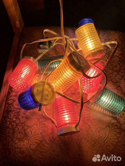 Гирлянда на елку СССР