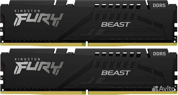 Память DDR5 2x32Gb 6400Mhz Kingston