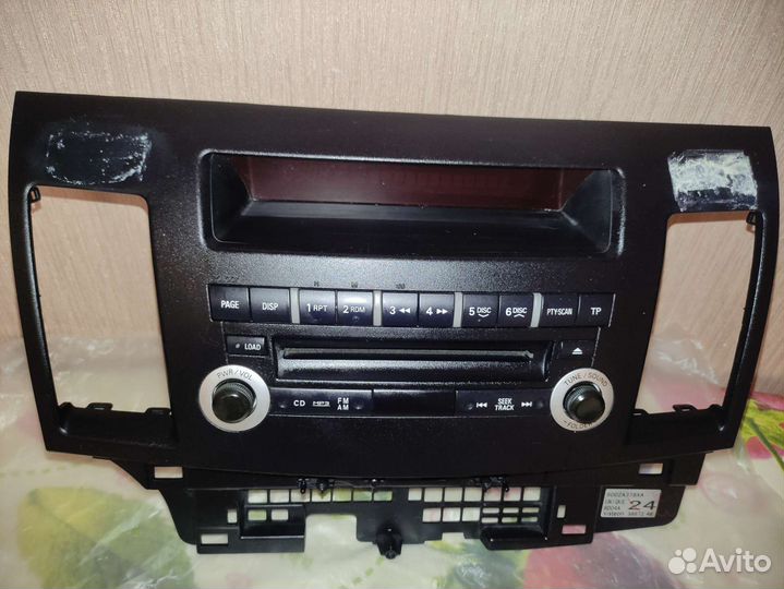 Магнитола на Mitsubishi lancer 10