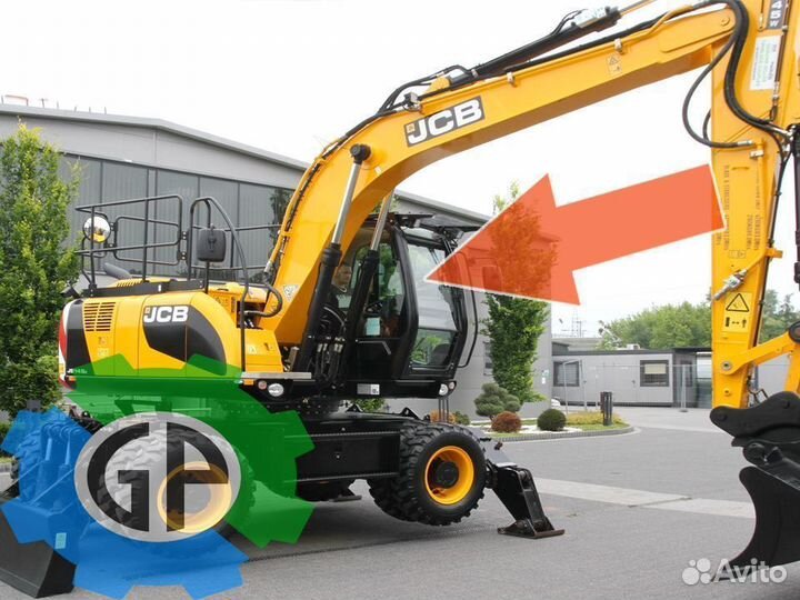 Стекло JCB лобовое 333/E2588 триплекс