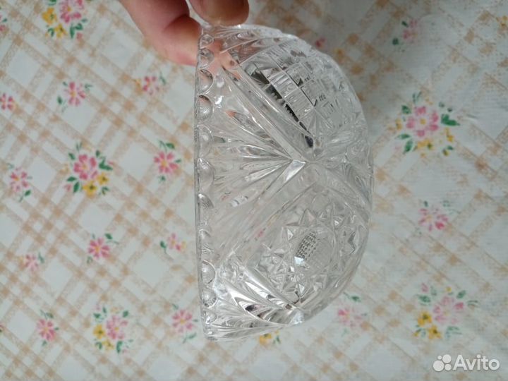 Салатник хрустальный