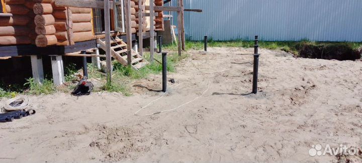 Винтовые сваи под ключ