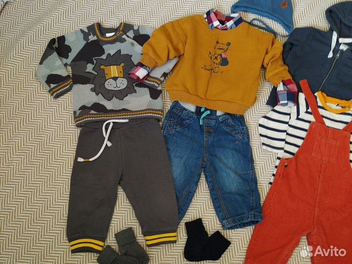 Фирменные вещи пакетом 74-80