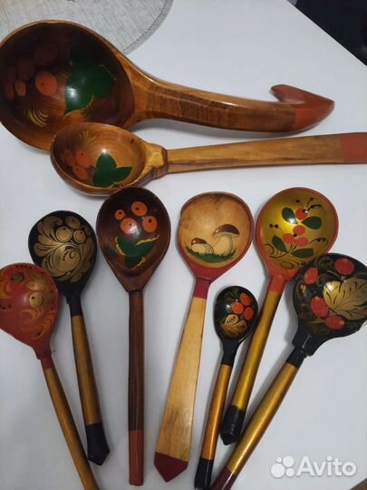 Набор деревянных ложек
