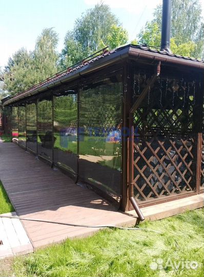 Мягкие окна для террас