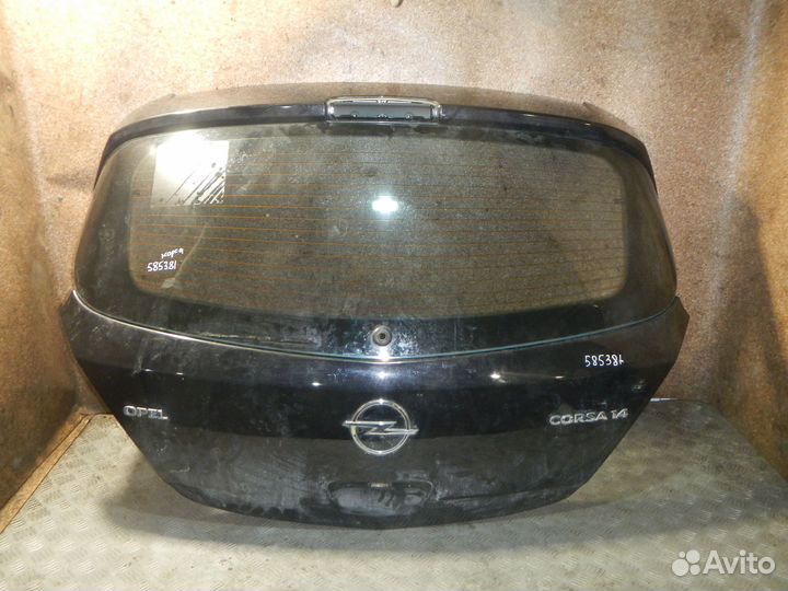 Дверь багажника Opel Corsa D