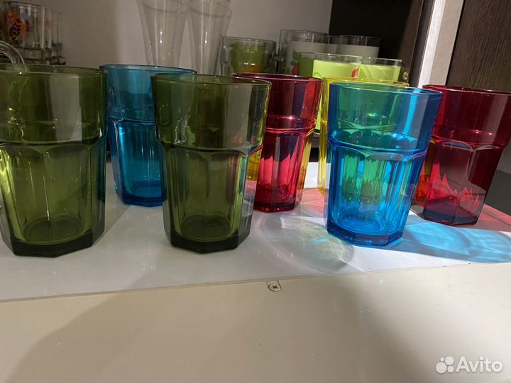 Стаканы для сока 6 шт