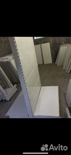 Стеллажи островные перфорация (250 шт)