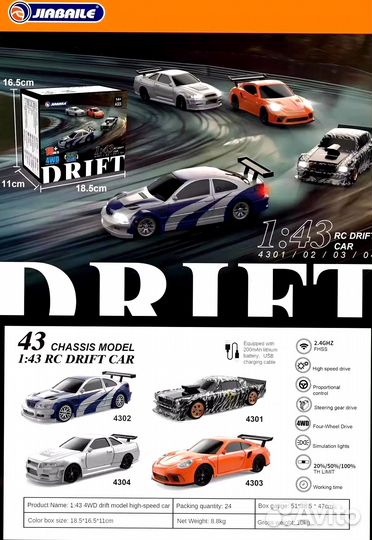 Дрифт машинка на радиоуправлении