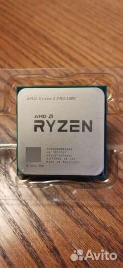 Процессор amd ryzen 3 pro 1300