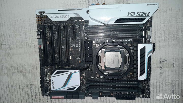 Материнская плата Asus X99 Delux 2011 v3-v4 socket