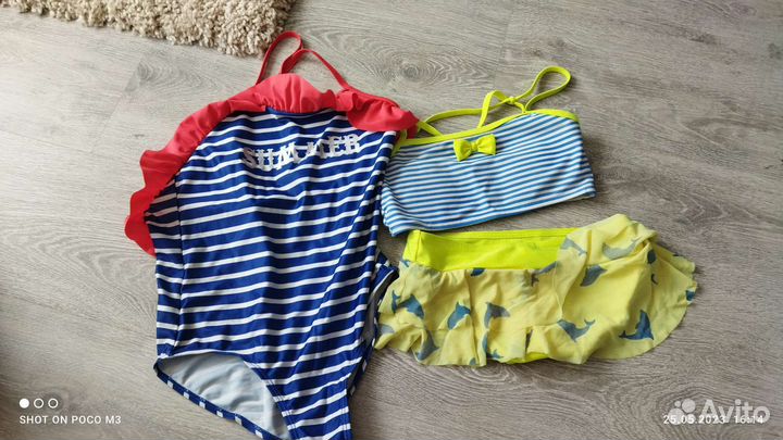 Купальник для девочки 140 146