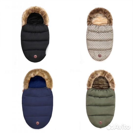 Конверт в прогулочную коляску теплый зима